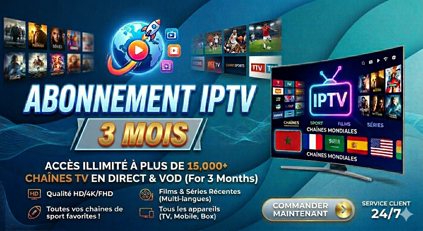 abonnement iptv 3 mois