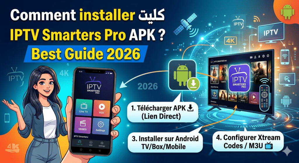 Comment installer IPTV Smarters Pro APK