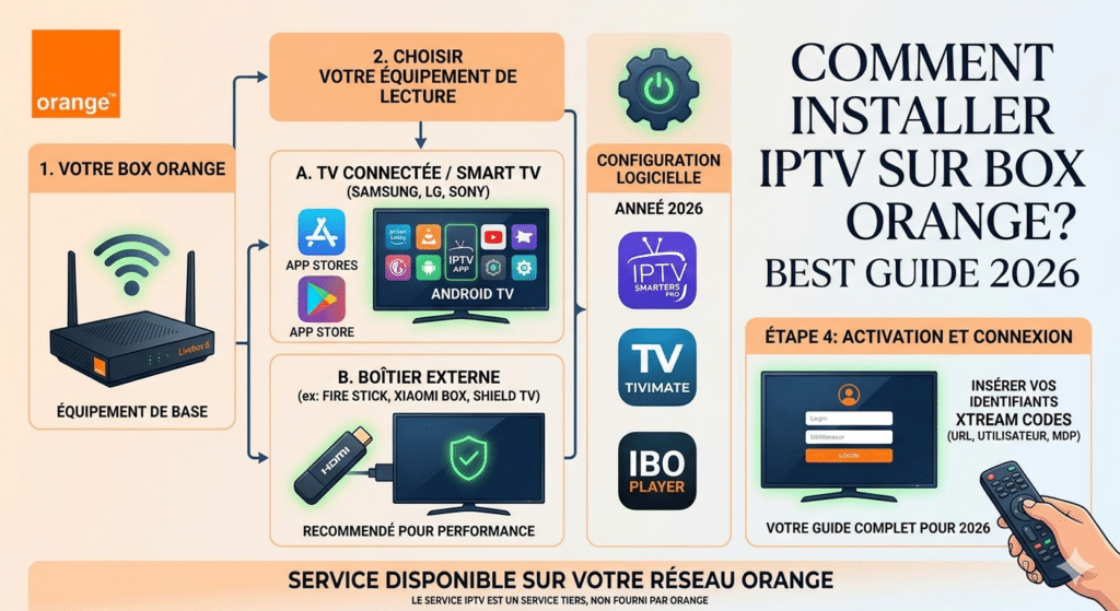 Comment installer IPTV sur Box Orange ? Best Guide 2026