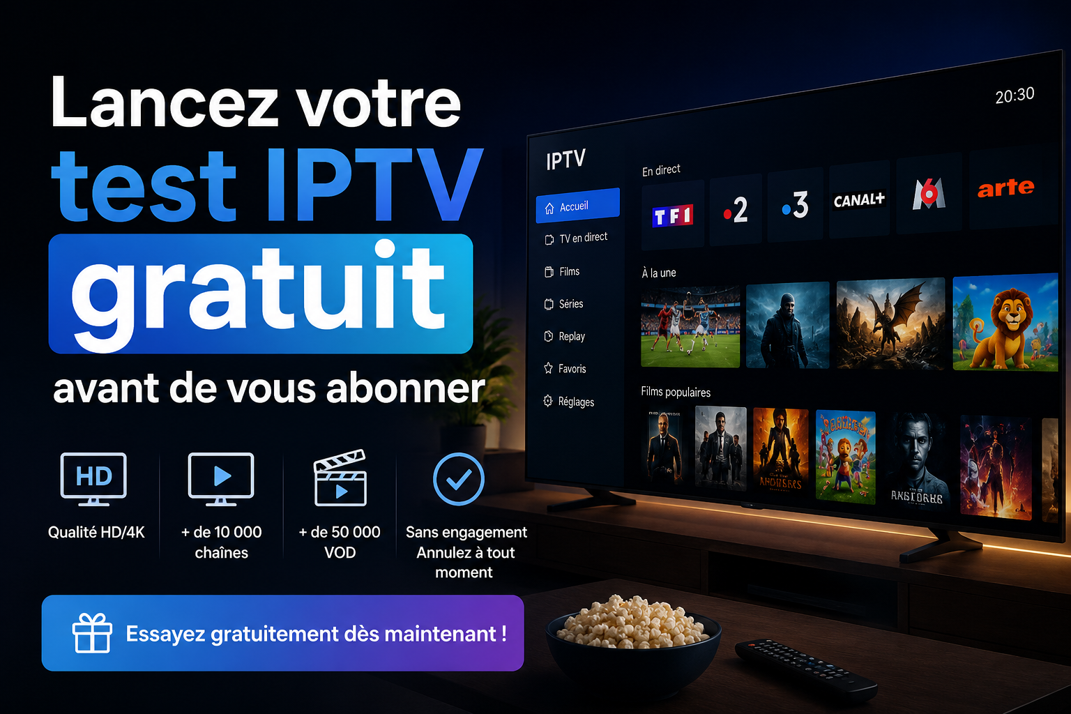 test iptv