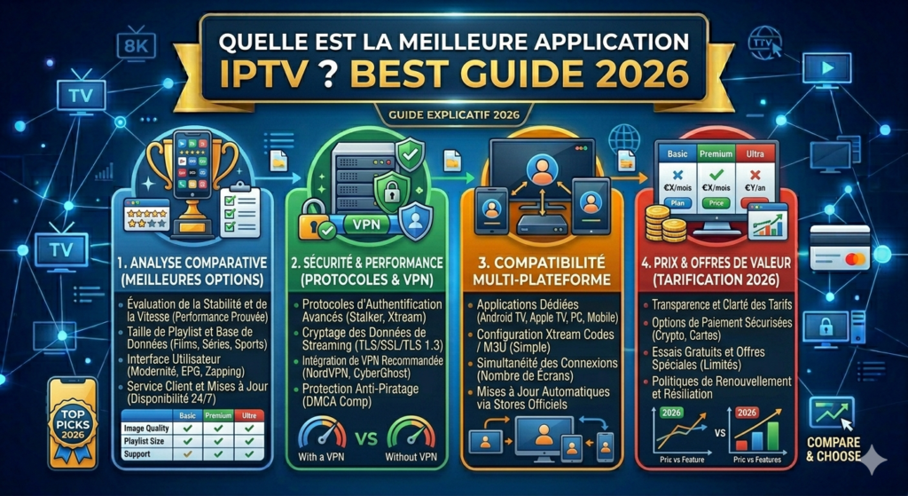 Quelle est la meilleure application IPTV
